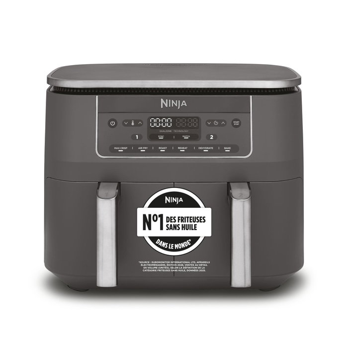 Ninja Ninja Foodi MAX Dual Zone DZ300EU Gris métal - 7,6L