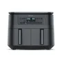 NINJA Friteuse sans huile Foodi MAX DualZone 7,6L - DZ300EU - Deux tiroirs indépendants 3,8L, 6 programmes, Air Fry, 240°C