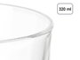 Vivalto Verre à Whisky en Verre Transparent 320 ml 8.9x9.5x8.9 cm (Set de 24)