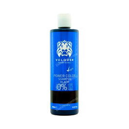 Valquer Power Color Shampoo Black 0% 400ml