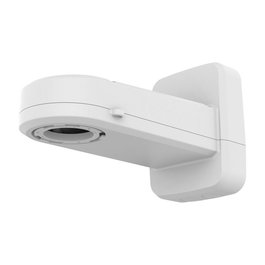 Hanwha Support mural et pour poteau extérieur en aluminium blanc - Compatible avec SBP-200C, SBP-250C, SBP-315C, SBP-115PFA