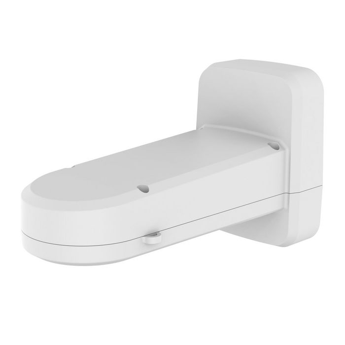 Hanwha Support mural et pour poteau extérieur en aluminium blanc - Compatible avec SBP-200C, SBP-250C, SBP-315C, SBP-115PFA