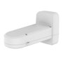 Hanwha Support mural et pour poteau extérieur en aluminium blanc - Compatible avec SBP-200C, SBP-250C, SBP-315C, SBP-115PFA