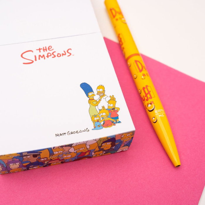 Grupo Erik Les Simpson Bloc-notes 8 x 8 cm