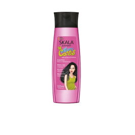 Skala Champu Mais Cachos - Shampooing Ultra-Réparateur 325 ml pour Cheveux Bouclés, Frisés ou en Transition