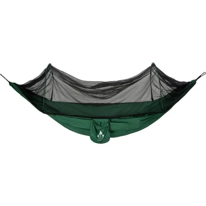 Whistler Tongass Hamac de Camping avec Moustiquaire Intégrée, en Nylon et Polyester Léger et Confortable pour Aventure en Plein Air