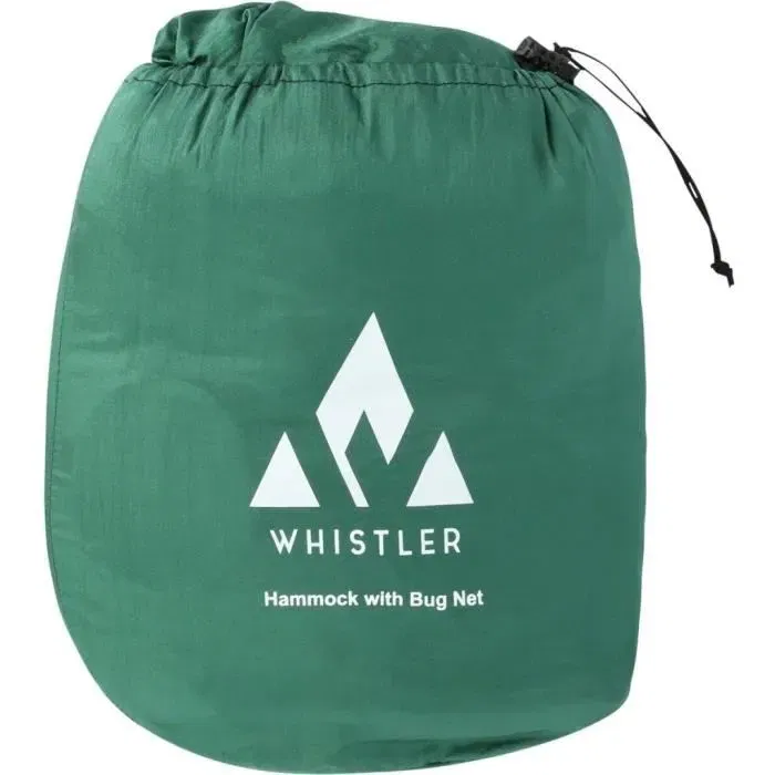 Whistler Tongass Hamac de Camping avec Moustiquaire Intégrée, en Nylon et Polyester Léger et Confortable pour Aventure en Plein Air