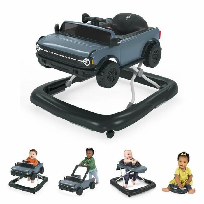 Bright Starts Trotteur et pousseur Ford Bronco 4-en-1 Bright Starts Trotteur et pousseur Ford Bronco 4-en-1