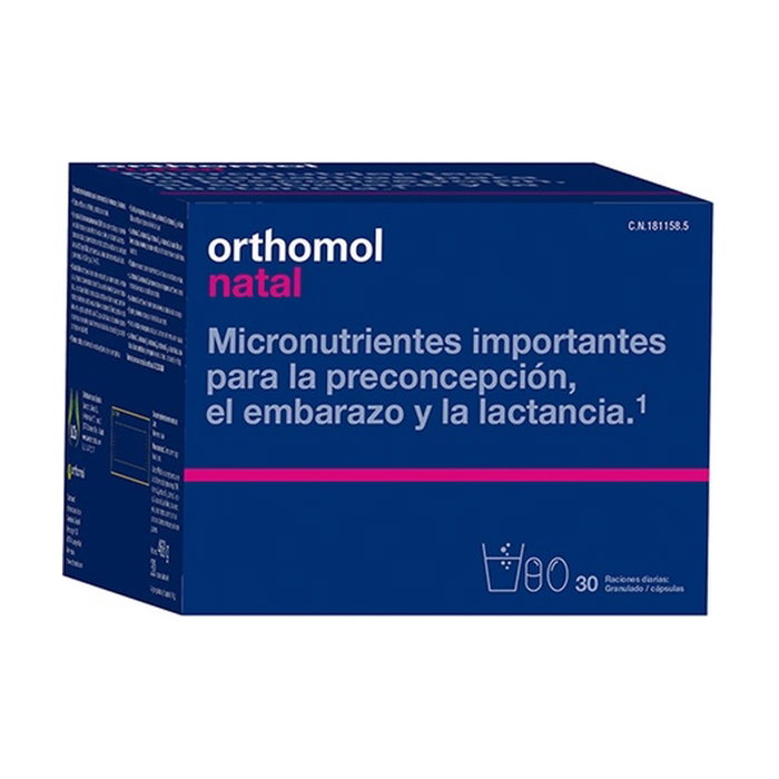 ORTHOMOL Natal 30 doses granulés et capsules
