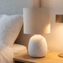 Home Deco Factory Lampe en Céramique Blanche H.40