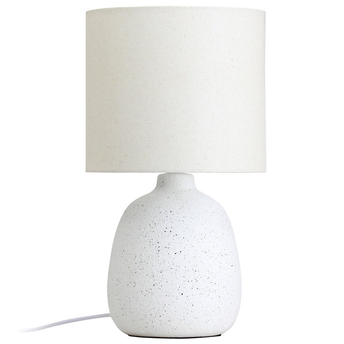 Home Deco Factory Lampe en Céramique Blanche H.40 Home Deco Factory Lampe en Céramique Blanche H.40