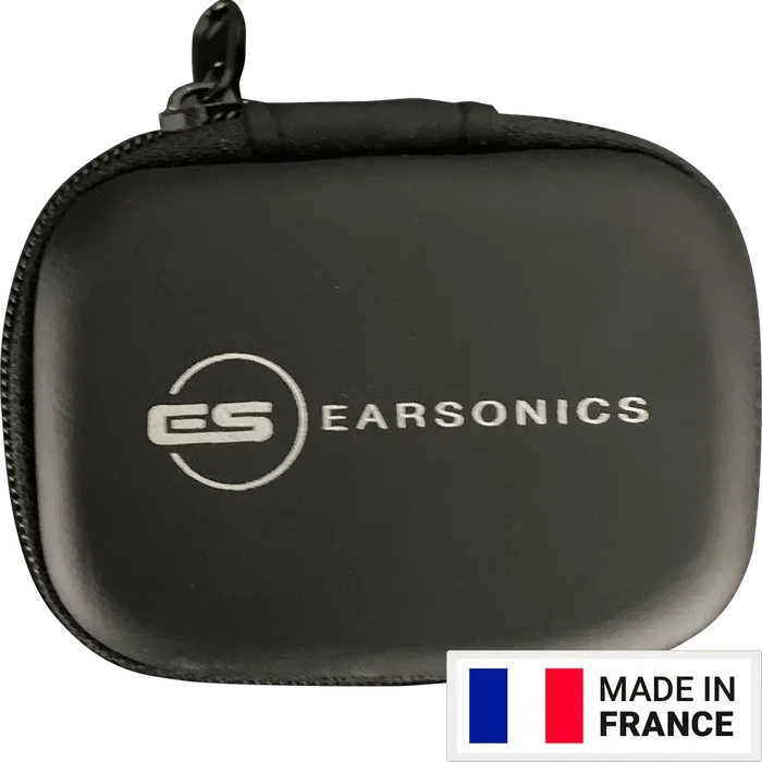 EARSONICS Protège-oreilles Ear Pad In-ear Noir avec étui - Atténuation 16 dB pour enfants et adultes