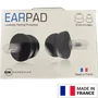 EARSONICS Protège-oreilles Ear Pad In-ear Noir avec étui - Atténuation 16 dB pour enfants et adultes