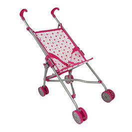 TACHAN - Poussette parapluie pour bébé de couleur rose à pois, facile à plier et compacte, recommandée à partir de 2 ans