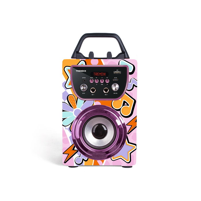 World Brands Karaoke Magic Melody avec 2 micros sans fil World Brands Karaoke Magic Melody avec 2 micros sans fil