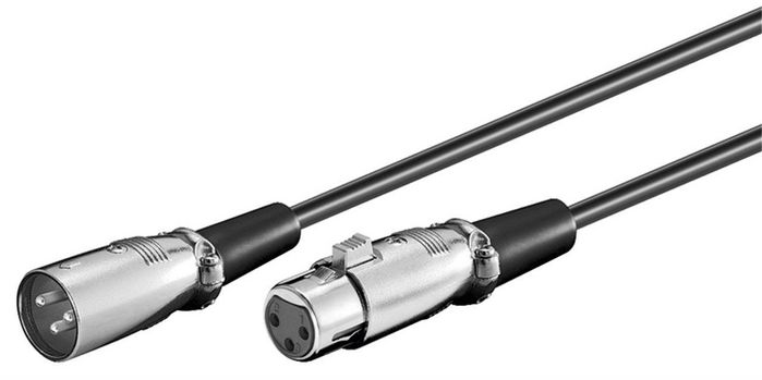 MicroConnect Câble XLR Audio Professionnel MPN XLRMF05 0,5 m (50 cm) pour Connectivité Haute Qualité MicroConnect Câble XLR Audio Professionnel MPN XLRMF05 0,5 m (50 cm) pour Connectivité Haute Qualité