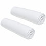 Today Lot de 2 draps housses Essential 160 x 200 cm Craie