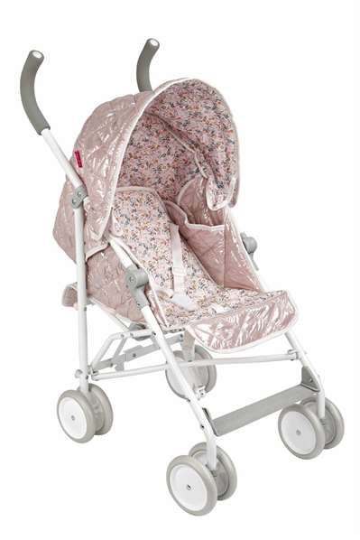 Muñecas Arias Poussette Fantasy 34x61x73 cm - Poussette Canne pour Enfant à partir de 3 Ans, Hauteur Guidon 73 cm, Assemblage Requis