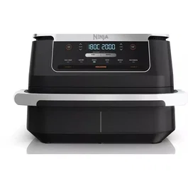 Ninja AF550EU - Friteuse sans huile Foodi Max Dual Zone - 6.6 L, 2470 W, deux zones de cuisson indépendantes, Noir