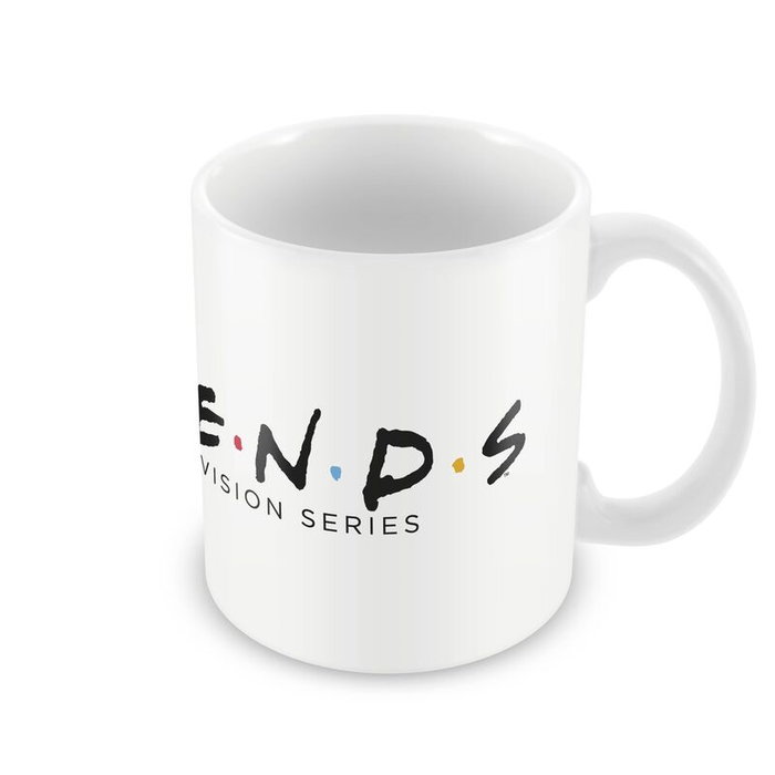 ERIK Mug - Thème Friends, Céramique 350 ml, Résistante Lave-vaisselle et Micro-ondes ERIK Mug - Thème Friends, Céramique 350 ml, Résistante Lave-vaisselle et Micro-ondes