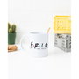 ERIK Mug - Thème Friends, Céramique 350 ml, Résistante Lave-vaisselle et Micro-ondes