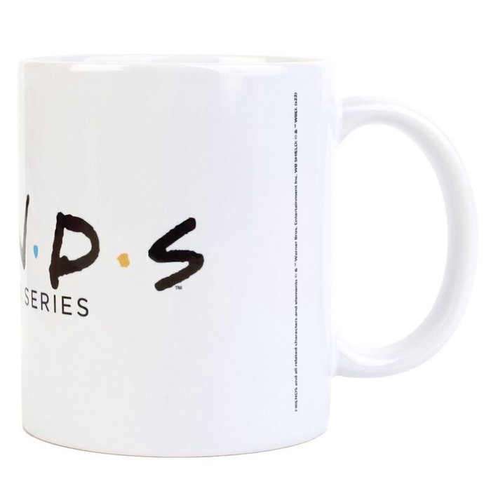 ERIK Mug - Thème Friends, Céramique 350 ml, Résistante Lave-vaisselle et Micro-ondes ERIK Mug - Thème Friends, Céramique 350 ml, Résistante Lave-vaisselle et Micro-ondes