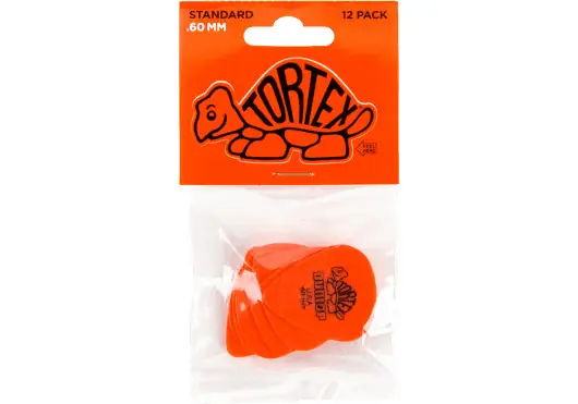 Dunlop Tortex Standard Lot de 12 médiators - 0,60mm Dunlop Tortex Standard Lot de 12 médiators - 0,60mm