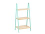 Berilo Étagère Escaliers 3 Niveaux Bambou Menta Naturel 40 x 81 x 30 cm