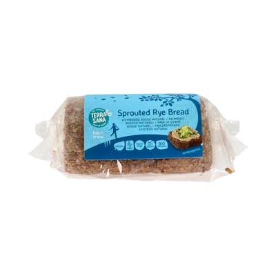 TERRASANA Pain de seigle germé biologique 400g TERRASANA Pain de seigle germé biologique 400g