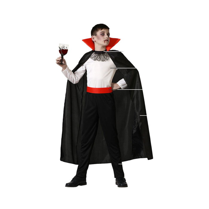 BigBuy Carnival Déguisement Vampire pour Enfants - 3-4 Ans