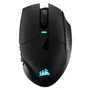 Corsair SCIMITAR ELITE RGB Wireless - Souris gaming sans fil MMO avec 16 boutons programmables, autonomie 150h, panneau latéral Key Slider ajustable - Noir (CH-9314311-EU)