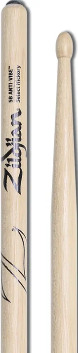 ZILDJIAN Baquetas 5B Z Hickory Anti Vibe ZILDJIAN Baquetas 5B Z Hickory Anti Vibe