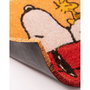 ERIK - Paillasson Snoopy 40 x 60 cm en matériaux haute qualité avec base PVC antidérapante