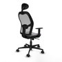 Piqueras y Crespo Chaise de Bureau 1D036N1 Gris