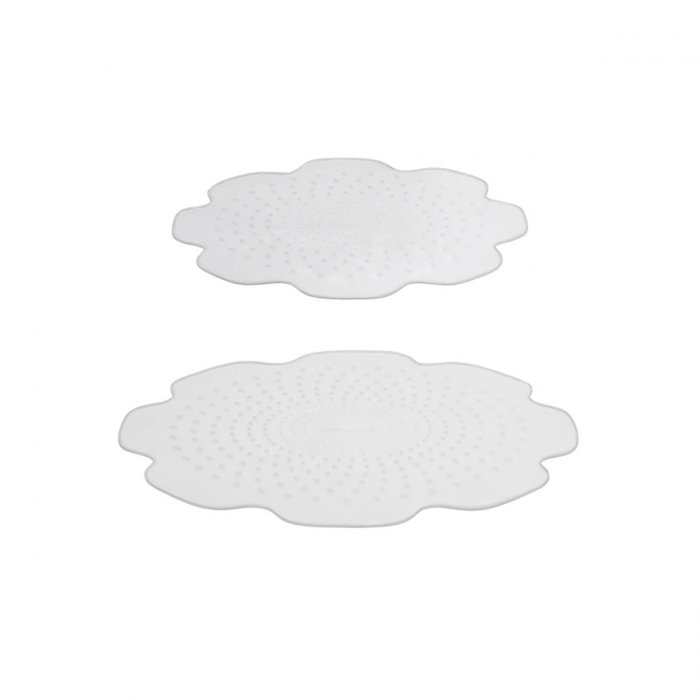 Tescoma 4food Lot de 2 couvercles flexibles en silicone Ø17 et 23 cm