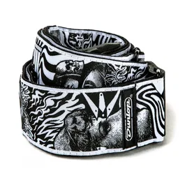 DUNLOP Correa Ilovedust Skulls Jacquard avec extrémités en cuir