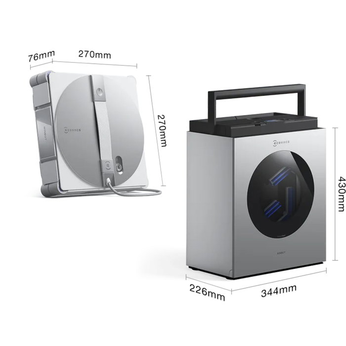 Ecovacs Winbot W3 Omni Silver/White Ecovacs Winbot W3 Omni Silver/White