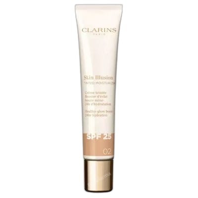 Clarins Skin Illusion Soin Teinté Éclat SPF 25 - 02 Clarins Skin Illusion Soin Teinté Éclat SPF 25 - 02