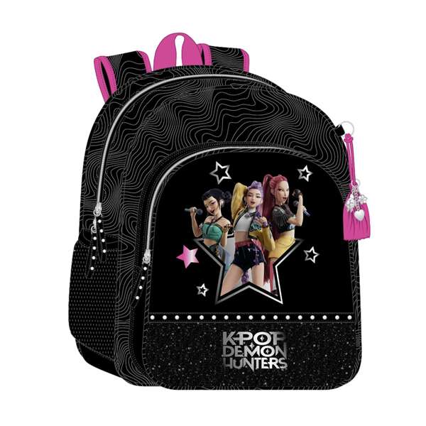 Safta Sac à dos K-Pop Demon Hunters Energy avec roulettes 33x42x14cm Safta Sac à dos K-Pop Demon Hunters Energy avec roulettes 33x42x14cm