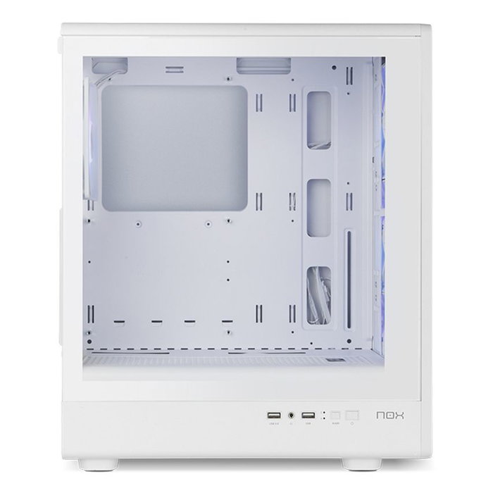 Nox Infinity Iota Semitorre Gaming ARGB Blanche USB 3.0 ATX/M-ATX/ITX Nox Infinity Iota Semitorre Gaming ARGB Blanche USB 3.0 ATX/M-ATX/ITX