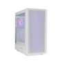 Nox Infinity Iota Semitorre Gaming ARGB Blanche USB 3.0 ATX/M-ATX/ITX