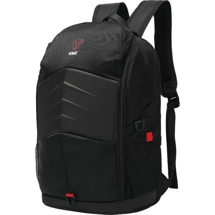 Yenkee Sac à dos Gaming SHIELD YBB 1503 pour PC portable 15.6", 22L, 3 compartiments, coque dure, rembourrage respirant, 48x32x16 cm Yenkee Sac à dos Gaming SHIELD YBB 1503 pour PC portable 15.6", 22L, 3 compartiments, coque dure, rembourrage respirant, 48x32x16 cm