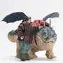 Spin Master Pack Dragon et Viking 25 cm - Figurine Articulée Gronk Inspirée du Film Dragons - Jouet Enfant Dès 4 Ans