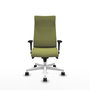 Piqueras Y Crespo Fauteuil Albacete Vert olive avec mécanisme synchrone