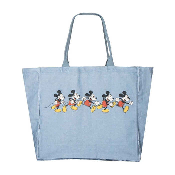 Disney - Sac shopping réutilisable Mickey Mouse Tote bag 48x43x17 cm - Polyester 70% Coton 30%