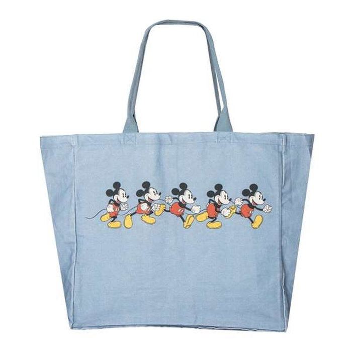 Sac à Achats Mickey Mouse Bleu 48 x 43 x 17 cm