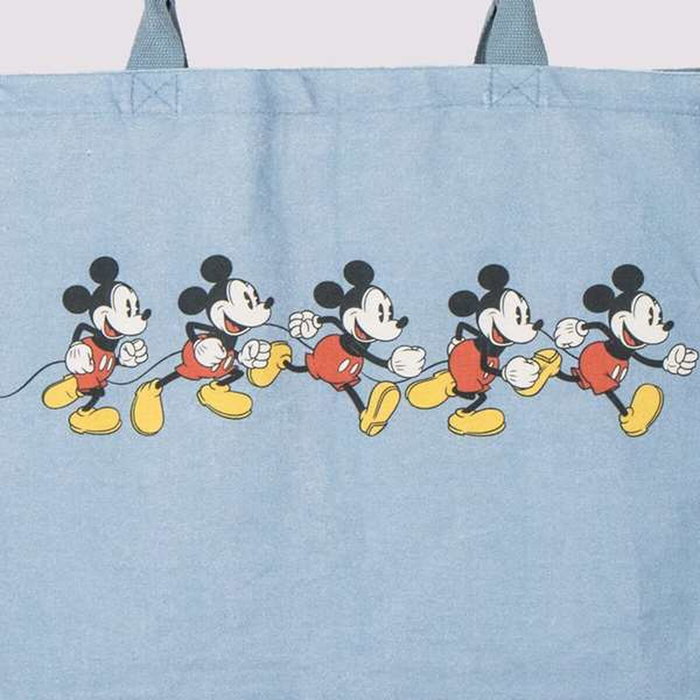 Sac à Achats Mickey Mouse Bleu 48 x 43 x 17 cm