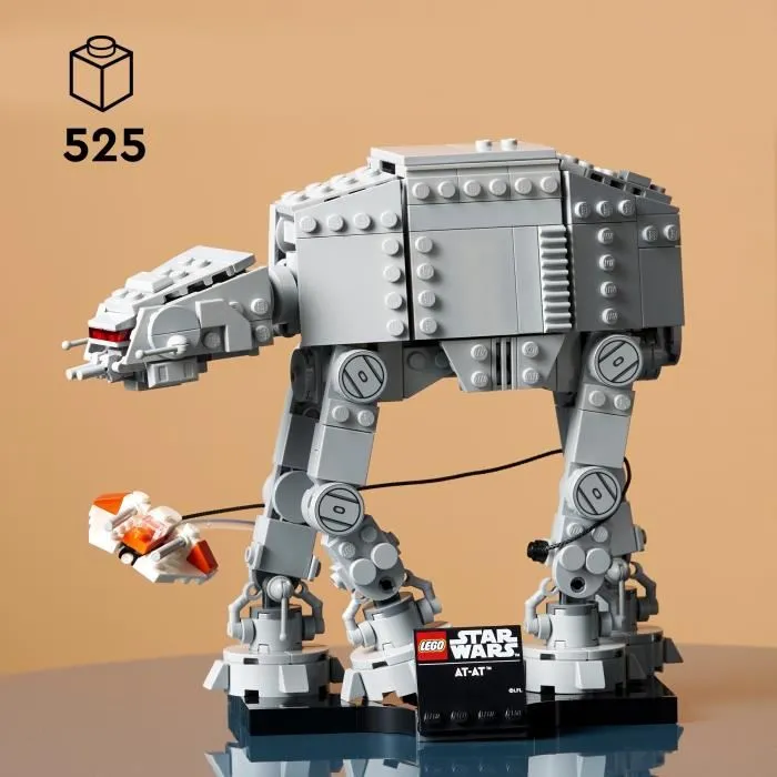 LEGO Set de Construction pour Adulte 75440 AT-AT Star Wars - Maquette du Marcheur AT-AT de la Bataille de Hoth avec Snowspeeder, Idée Cadeau LEGO Set de Construction pour Adulte 75440 AT-AT Star Wars - Maquette du Marcheur AT-AT de la Bataille de Hoth avec Snowspeeder, Idée Cadeau