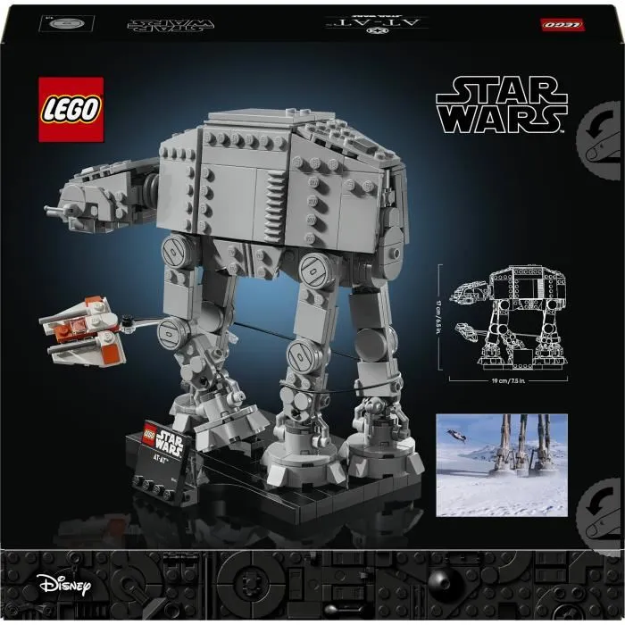 LEGO Set de Construction pour Adulte 75440 AT-AT Star Wars - Maquette du Marcheur AT-AT de la Bataille de Hoth avec Snowspeeder, Idée Cadeau LEGO Set de Construction pour Adulte 75440 AT-AT Star Wars - Maquette du Marcheur AT-AT de la Bataille de Hoth avec Snowspeeder, Idée Cadeau