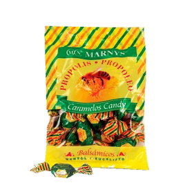 MARNYS Bonbons au Propolis, Miel, Menthol et Eucalyptus 60g